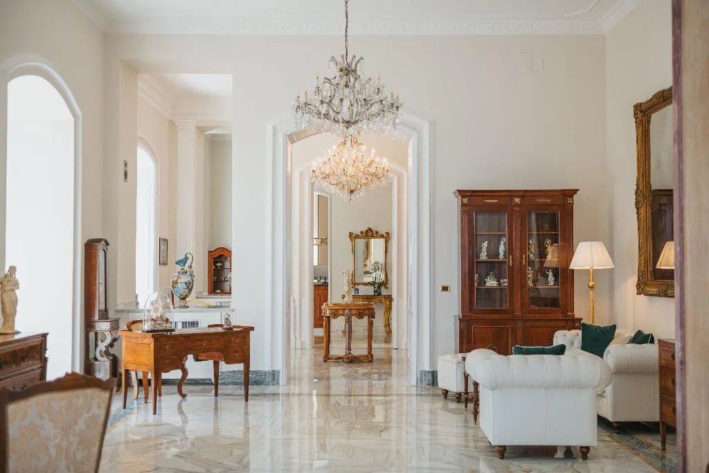 Lobby, Grand Hotel Europa Palace, Naples