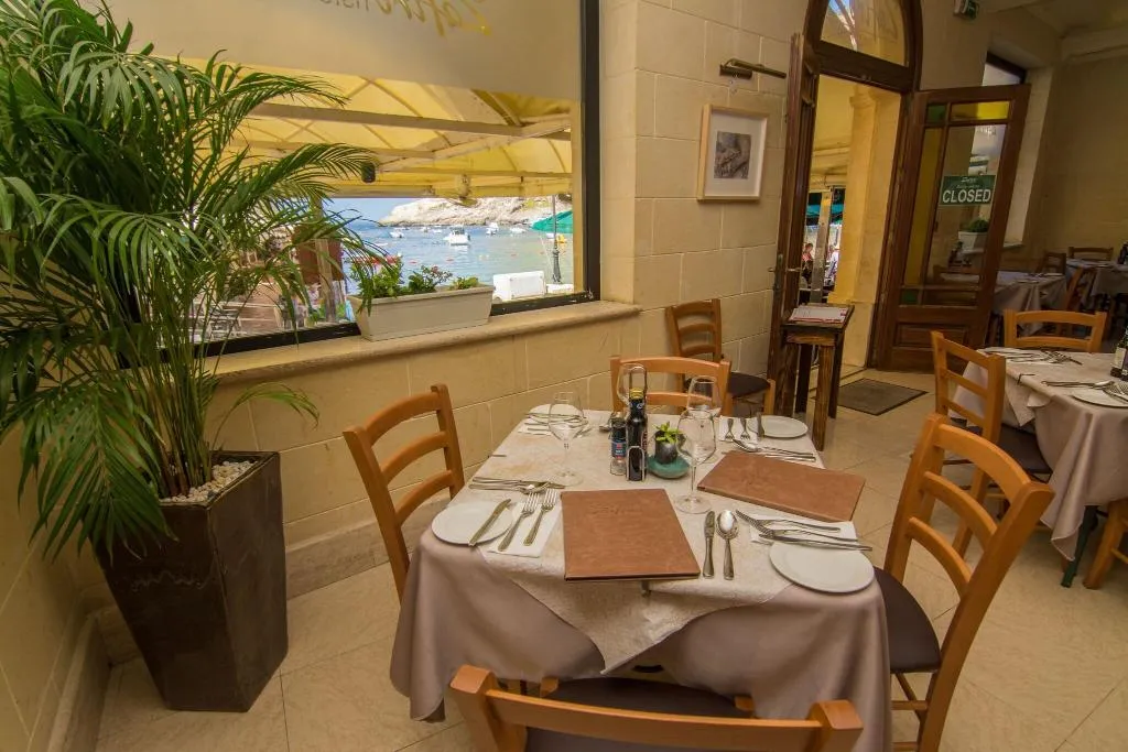 Restaurant, San Andrea Hotel, Gozo