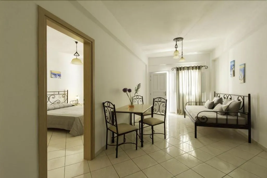 Room, Makris Beach Hotel, Santorini