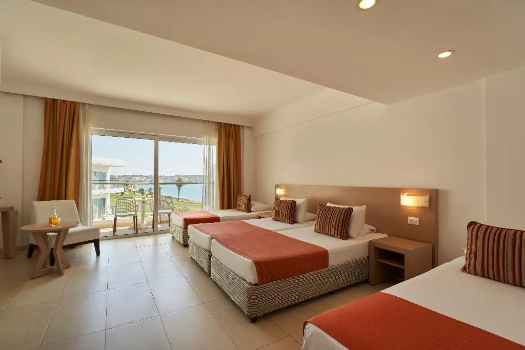 FAMILY ROOM SEA VIEW Room, Atlantica Kolymbia Beach, Rhodes