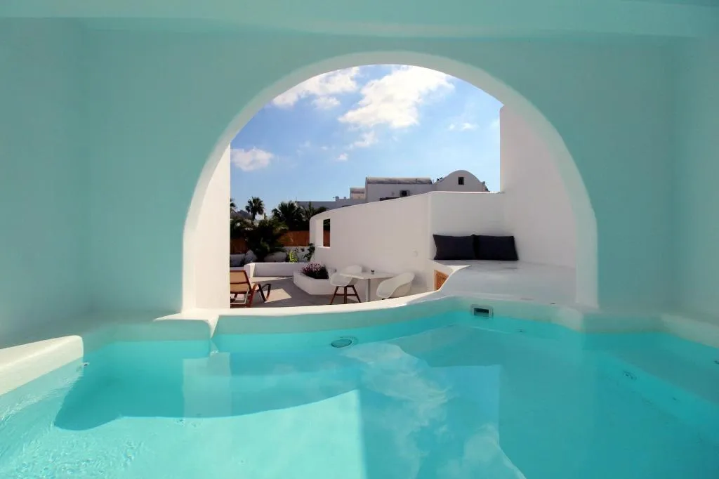 Terrace, Filira Suites, Santorini