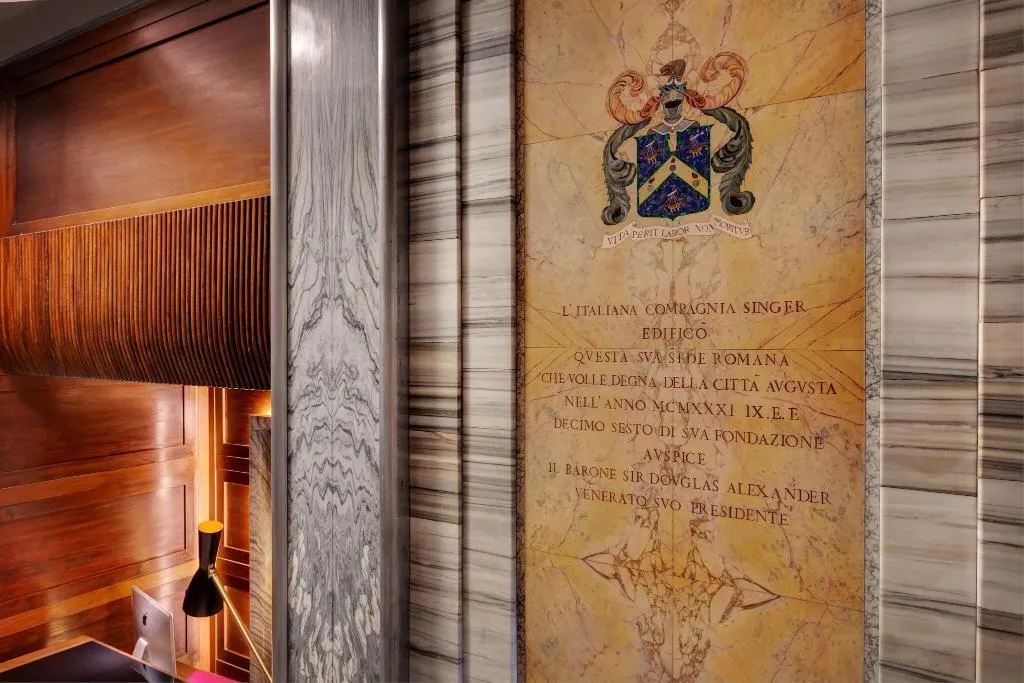 Lobby, Singer Palace Hotel, Rome