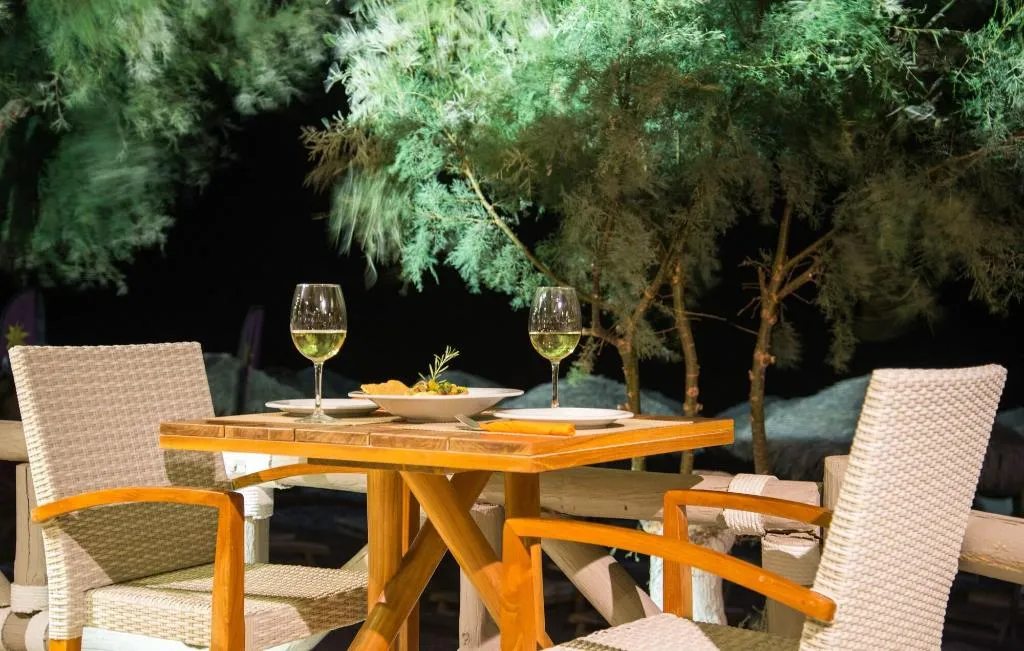 Restaurant, Makris Beach Hotel, Santorini