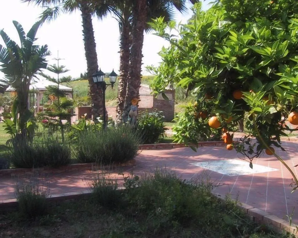 Terrace, Villa Cristina, Catania
