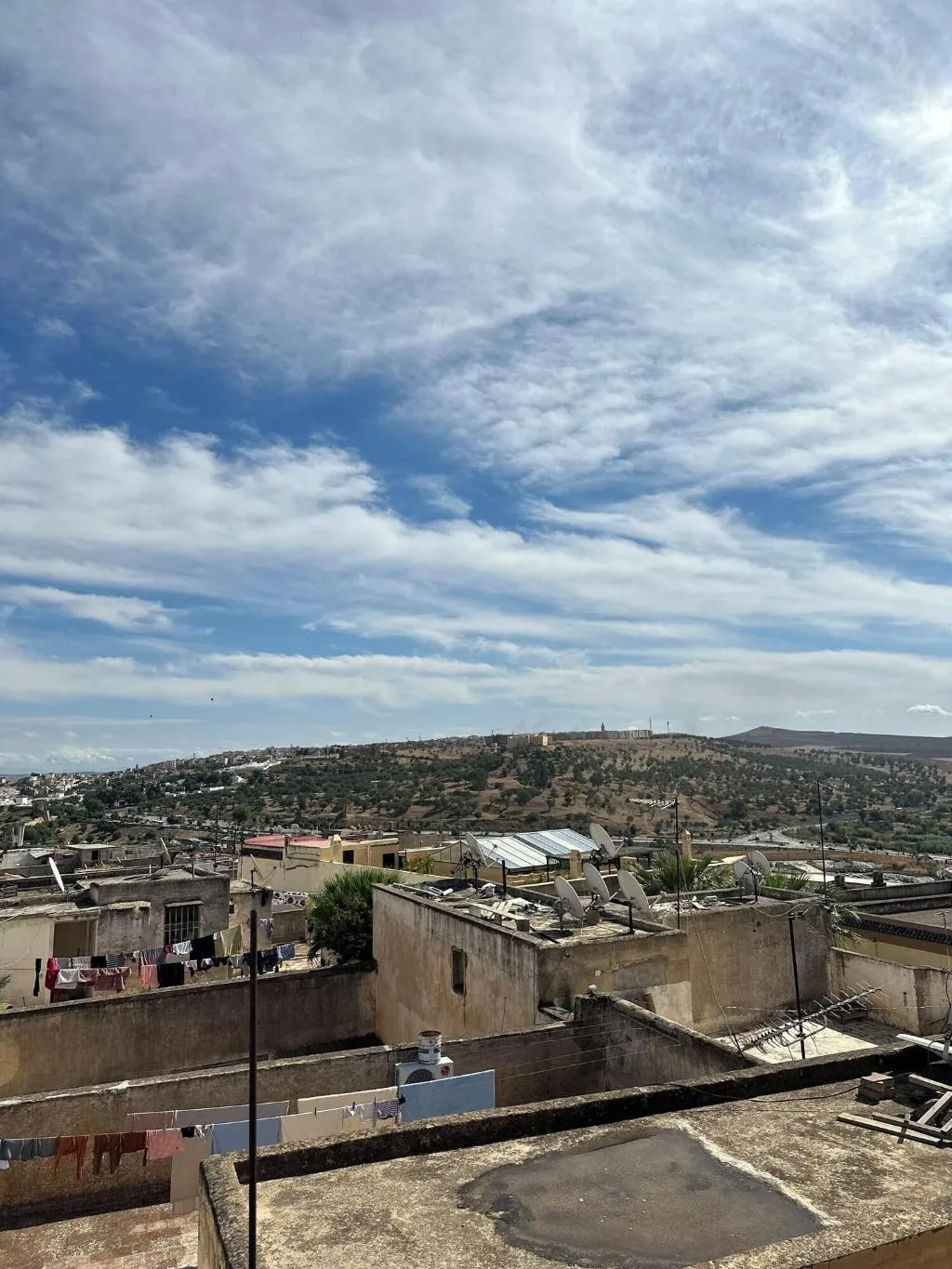 Terrace, Riad Damia, Fez