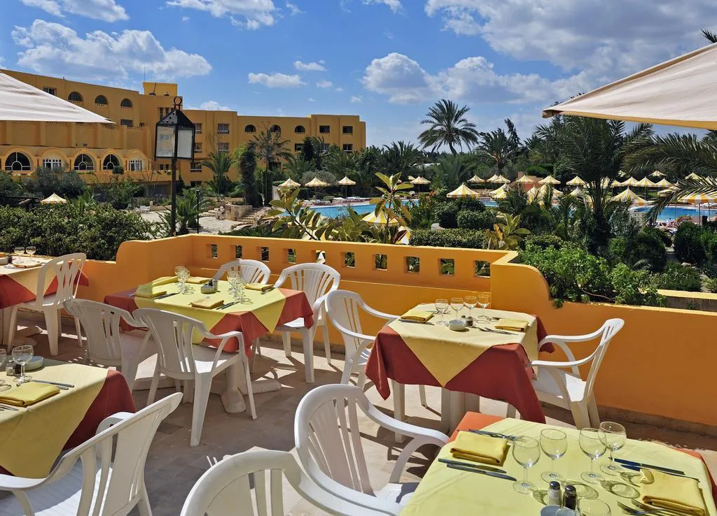 Terrace, Chich Khan Hotel, Tunisia