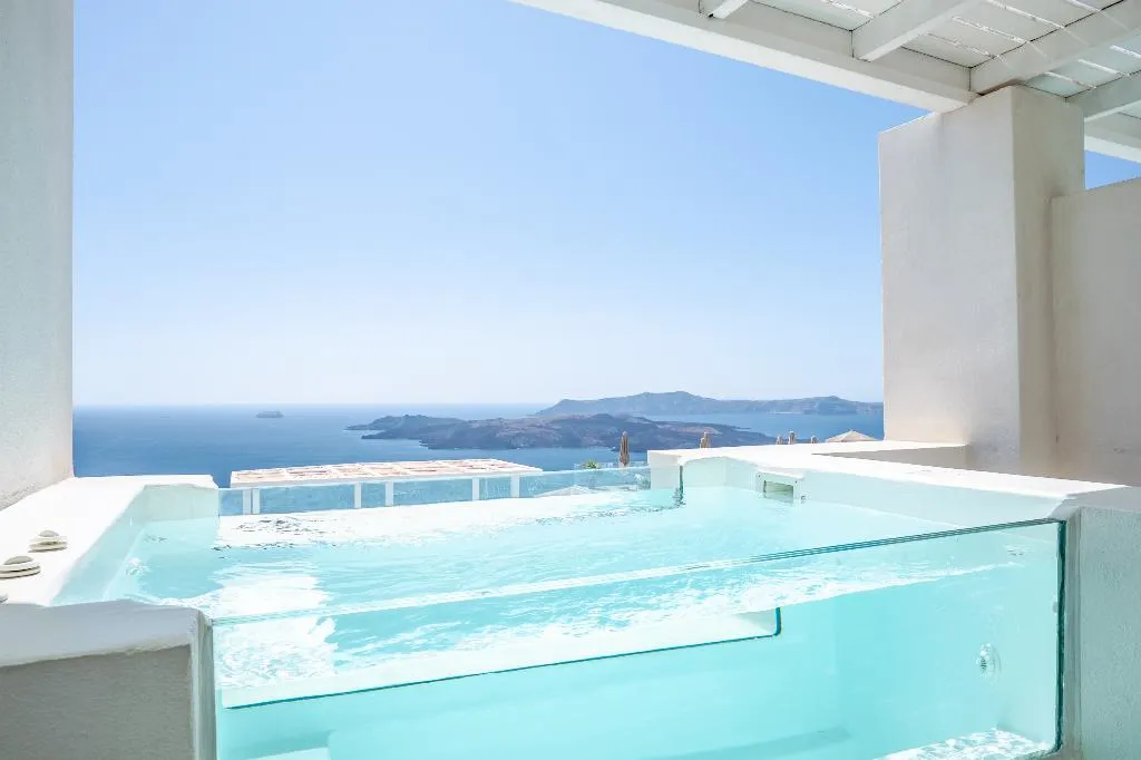 DOUBLE EXECUTIVE SEA VIEW Room, Apeiron Blue Santorini - Apeiron Hotels, Santorini
