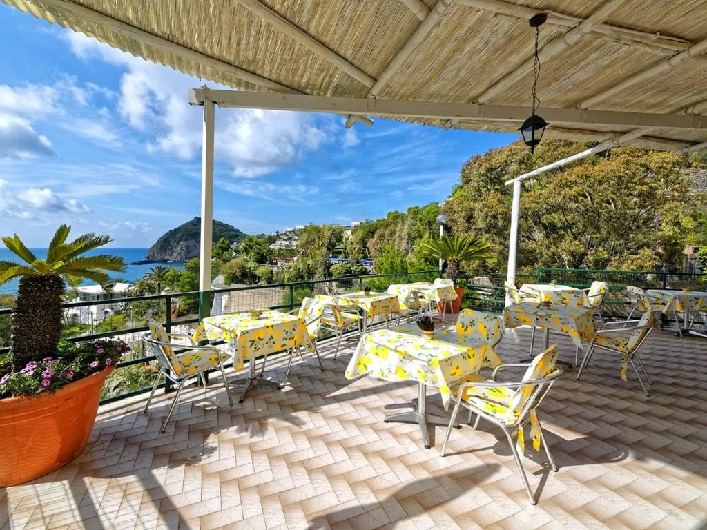 Terrace, Villa Franz, Naples
