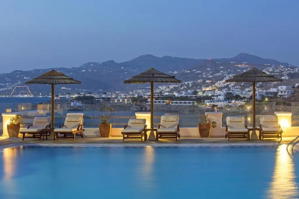 Pool, Grand Beach, Mykonos
