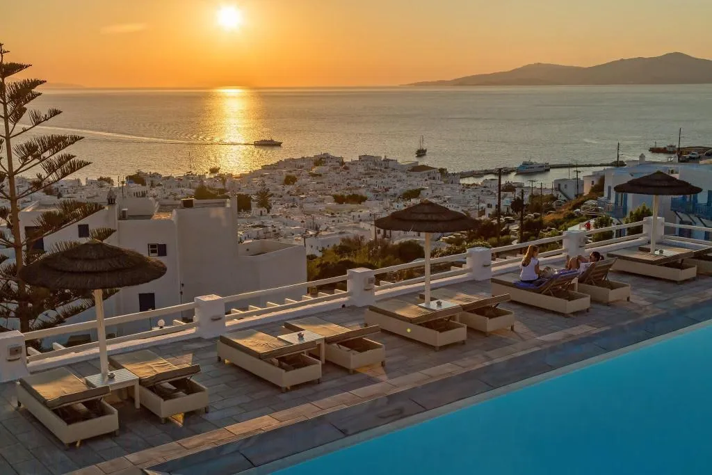 Terrace, Alkyon, Mykonos