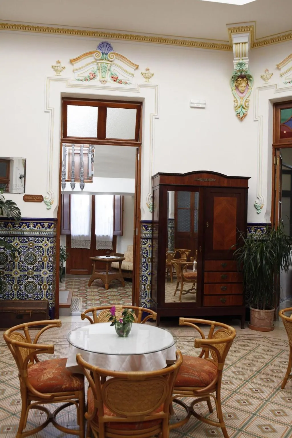 Lobby, Hotel Restaurante Casa Julia, Valencia
