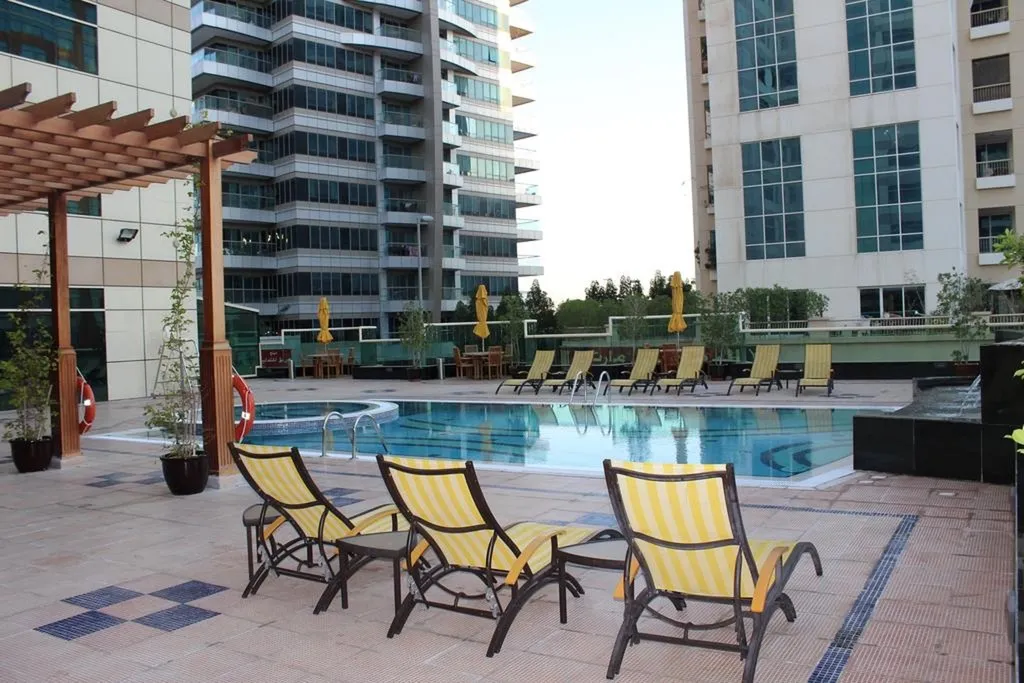 Pool, Dunes Hotel Apartment - Oud Metha, Dubai