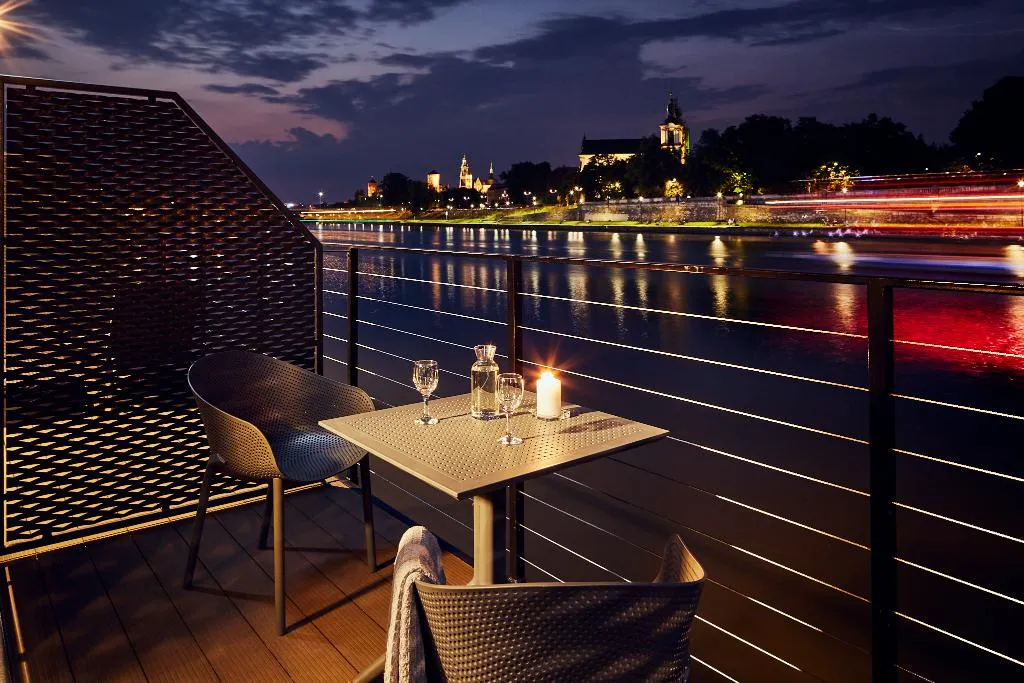 Terrace, New Port Hotel, Krakow