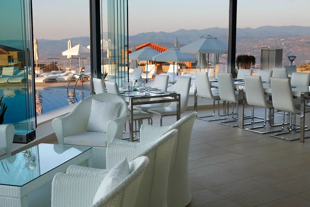 Restaurant, Akamas Health Farm And Spa, Cyprus