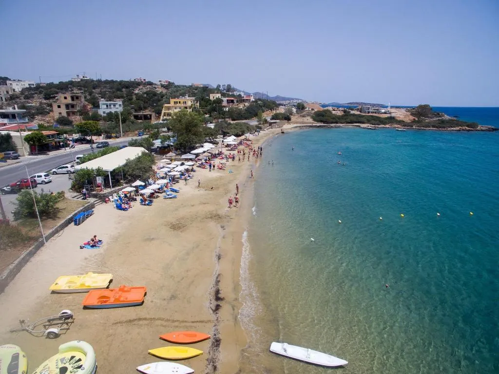 Beach, Ammoudara Beach Hotel & Apartments, Crete