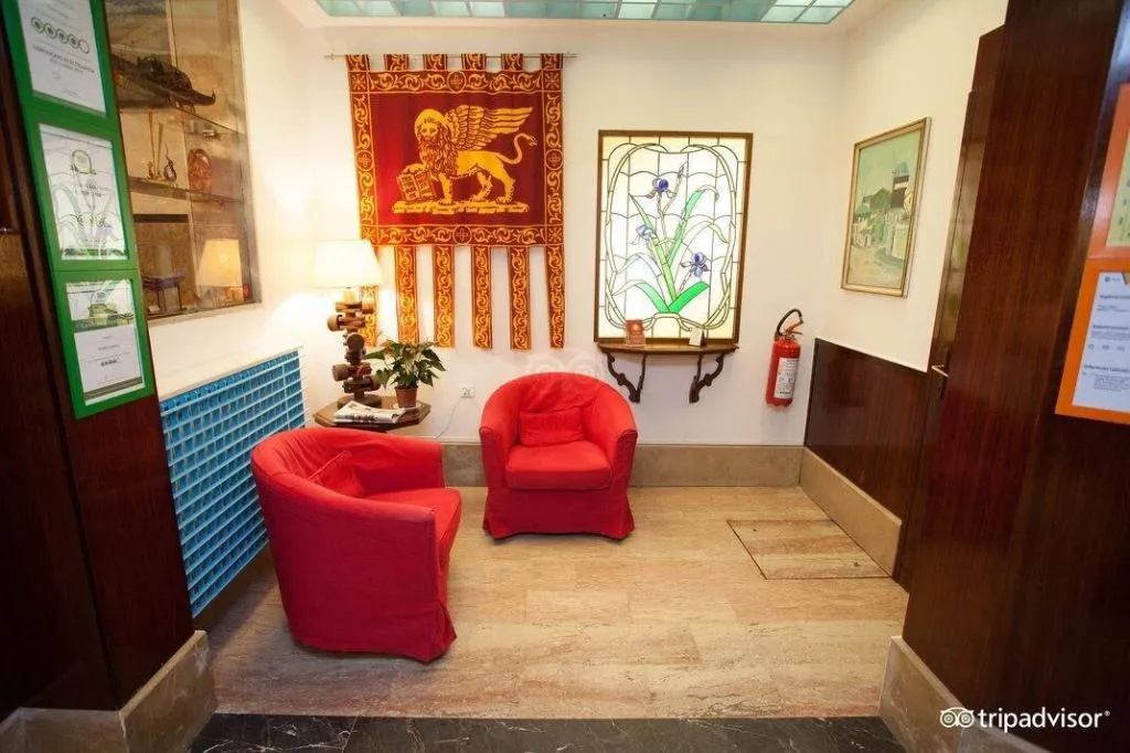 Lobby, Hotel Caprera, Venice