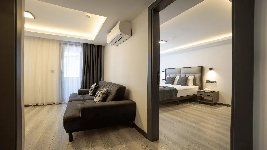 Room TWO DOUBLE BEDS Room, Kriti Hotel Antalya, Antalya