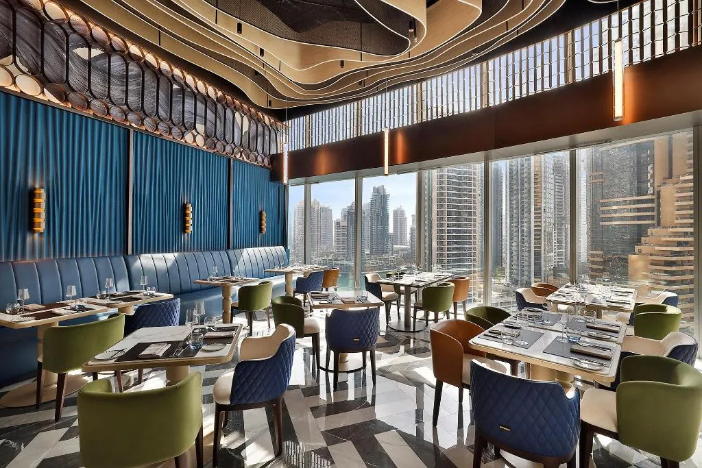 Restaurant, Ciel Dubai Marina, Vignette Collection, Dubai
