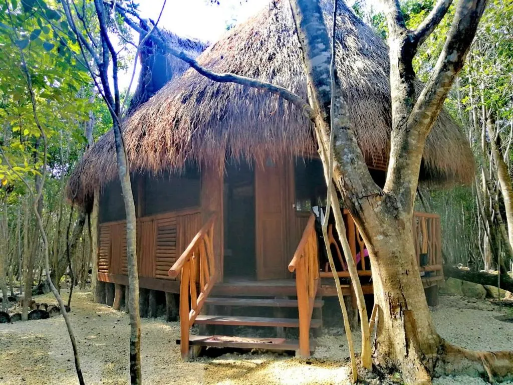 QUADRUPLE KING SIZE BED Room, Aldea Maya-Ha Cabañas Con Cenotes, Cancun Area