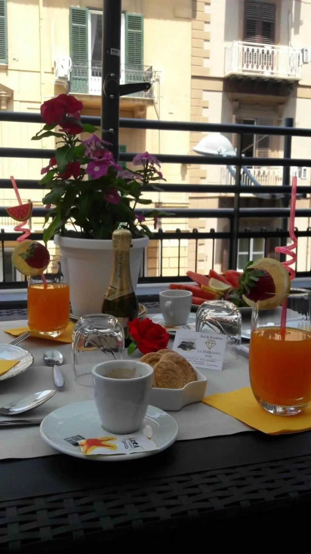Restaurant, La Terrazza Palace, Palermo