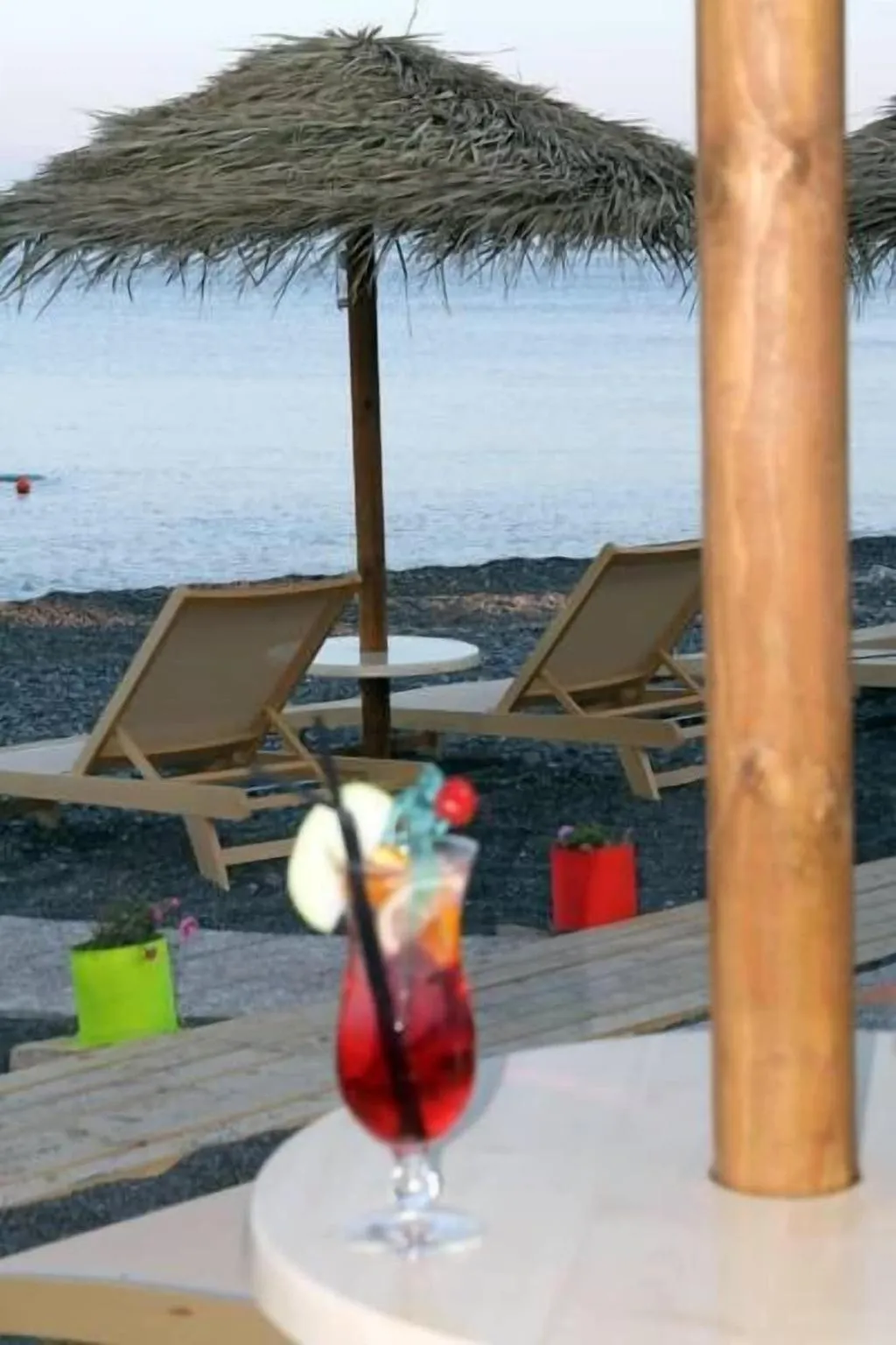 General view, Makris Beach Hotel, Santorini