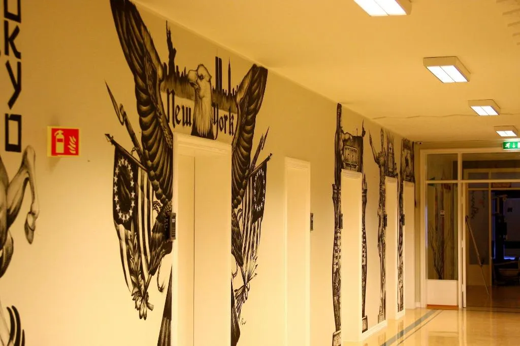 Lobby, Hostel B47, Reykjavik