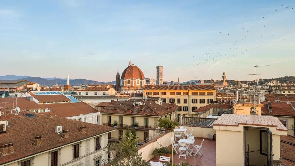 General view, Annabella Hotel Roof Terrace, Florence
