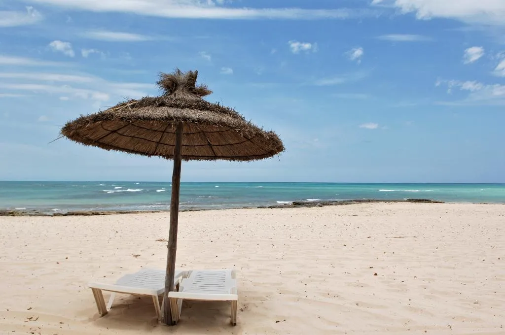 Beach, Monarque Dar Jerba Zahra, Tunisia