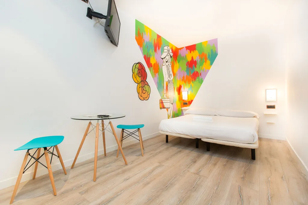 STUDIO CAPACITY 2 Room, AinB Las Ramblas-Colón Apartments, Barcelona