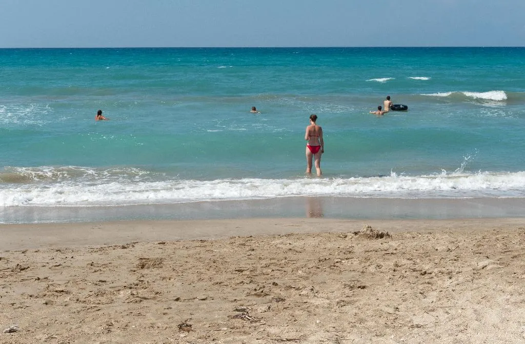 Beach, Ammoudia Maisonettes, Corfu
