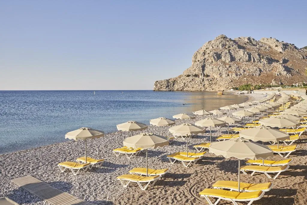 Beach, Atlantica Kolymbia Beach, Rhodes