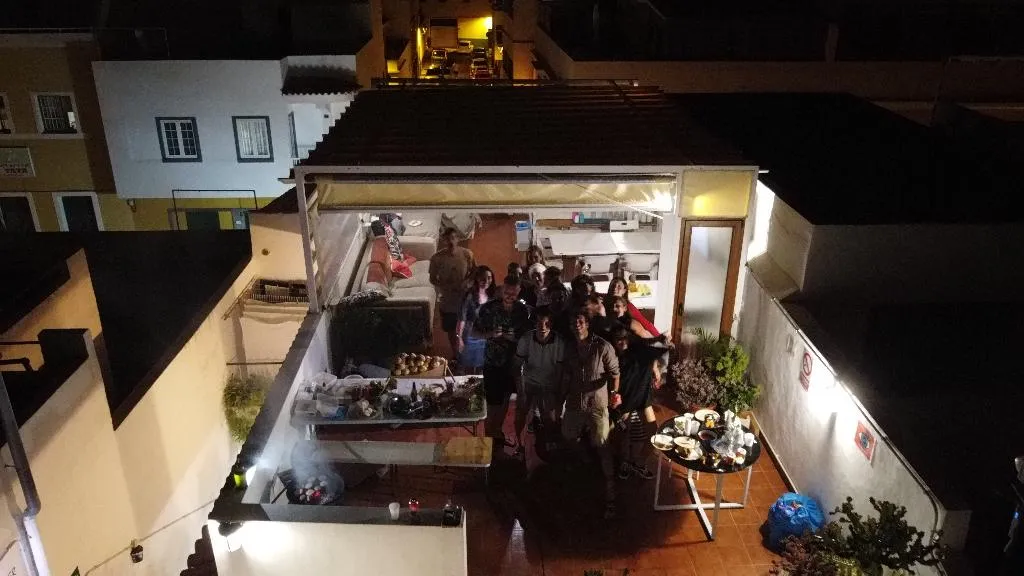 Terrace, Puerto Nest Hostel, Tenerife