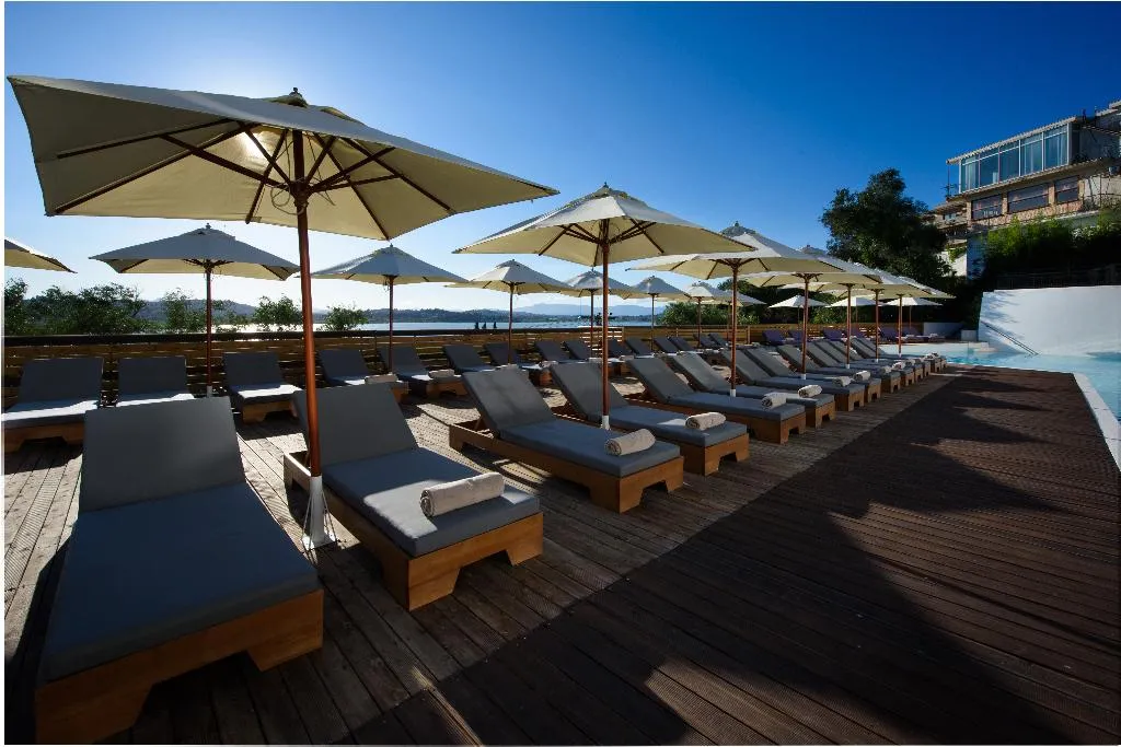 Pool, The Royal Grand Hotel, Corfu