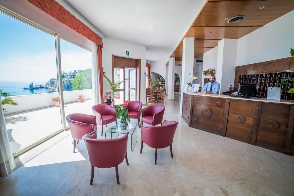 Lobby, Hotel Isola Bella, Taormina
