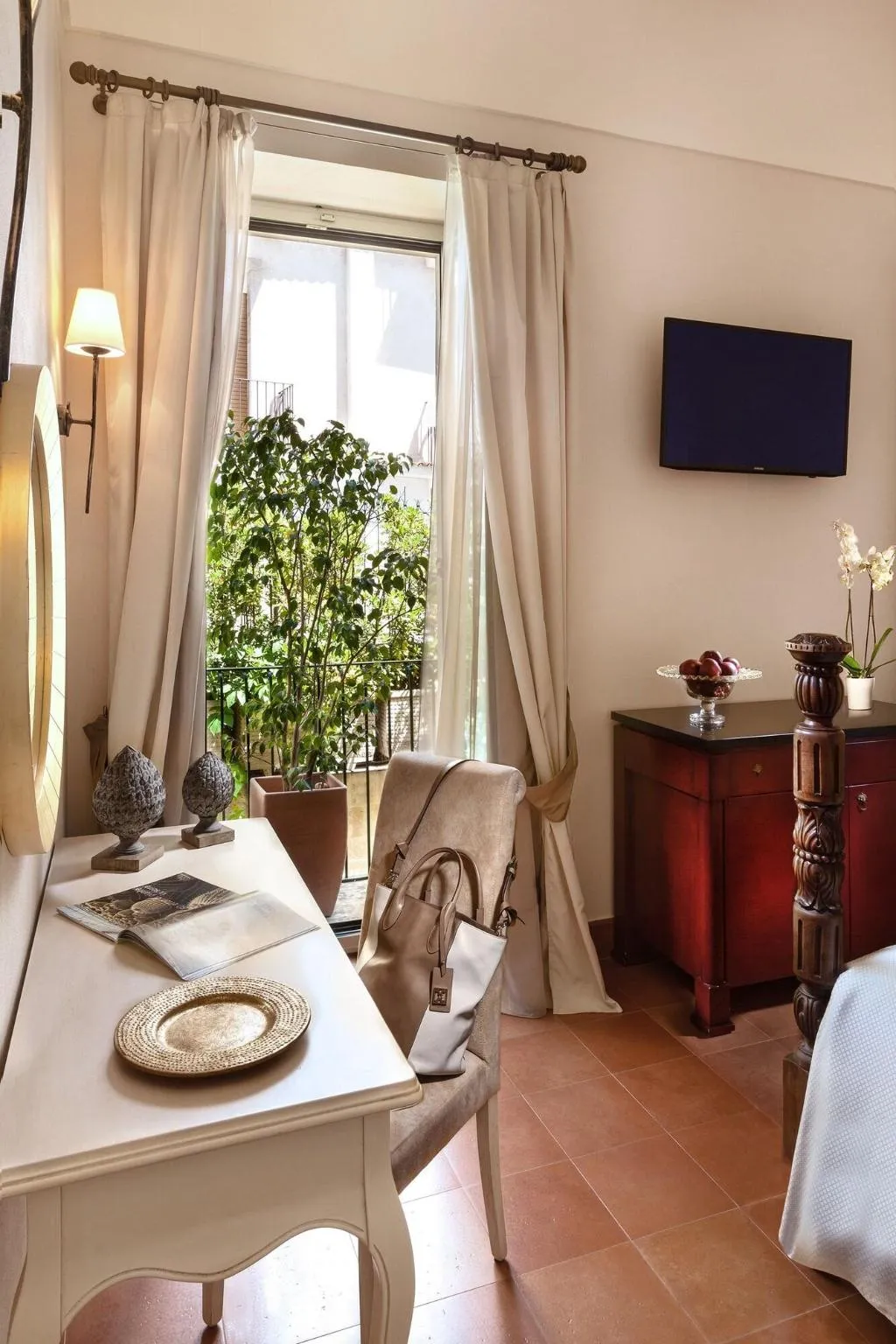 Double or Twin CLASSIC CITY VIEW Room, Villa Belvedere, Taormina