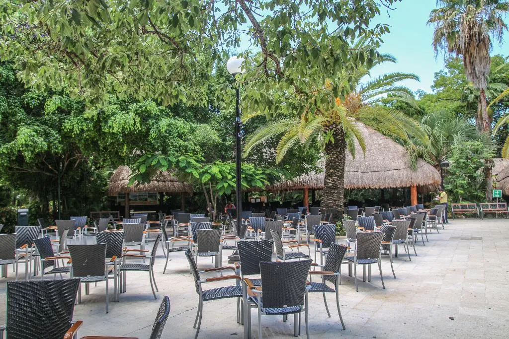 Terrace, Viva Maya by Wyndham, Trademark All-Inclusive, Cancun Area