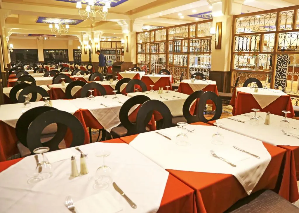 Restaurant, Rose Aqua Park Hotel, Marrakech