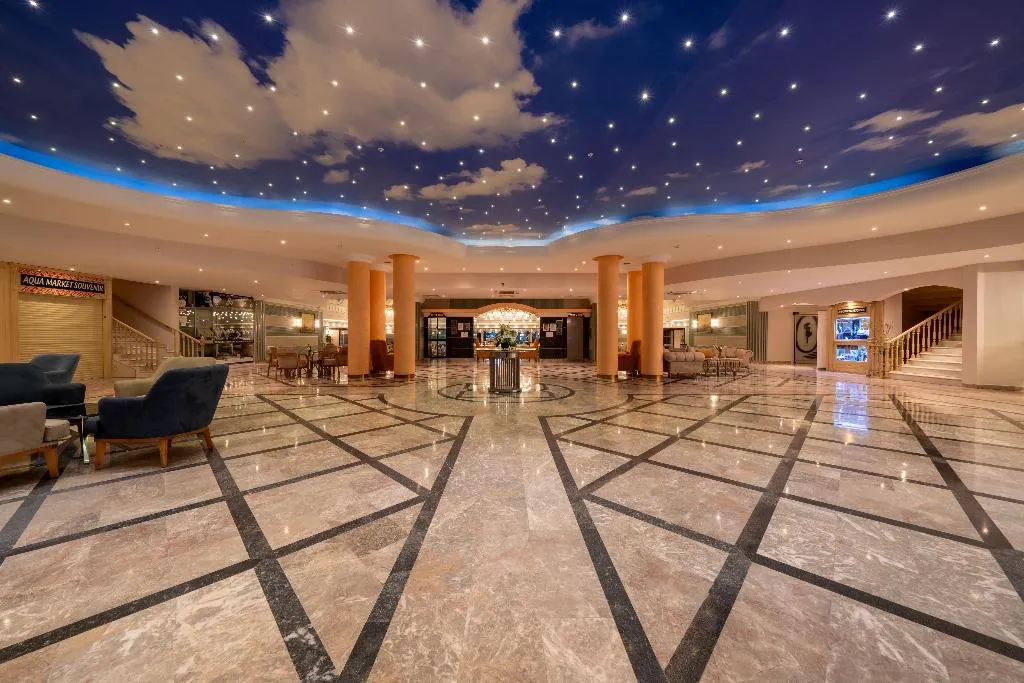 Lobby, Aqua Hotel, Dalaman