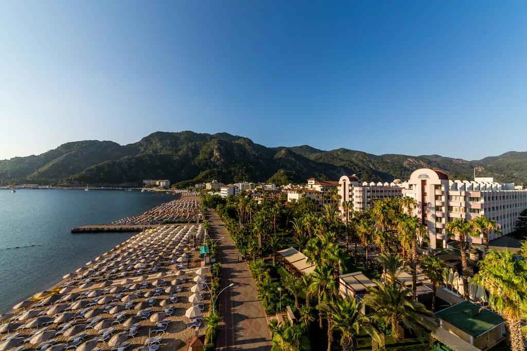 Beach, Aqua Hotel, Dalaman