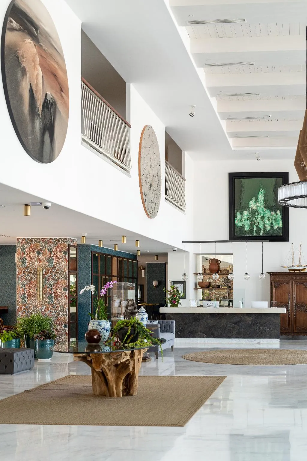 Lobby, Hotel Fariones, Lanzarote