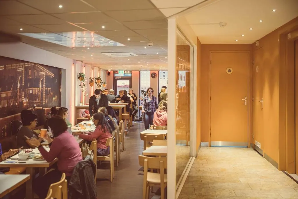 Restaurant, Tourist Inn Budget Hotel, Amsterdam