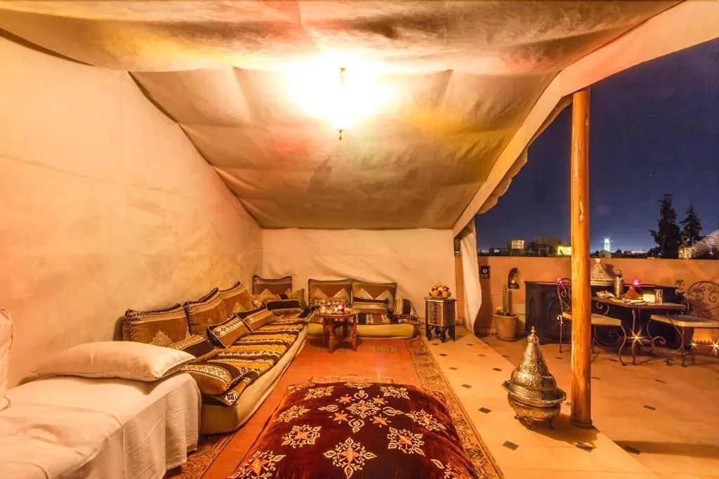 Terrace, Riad Lamya, Marrakech