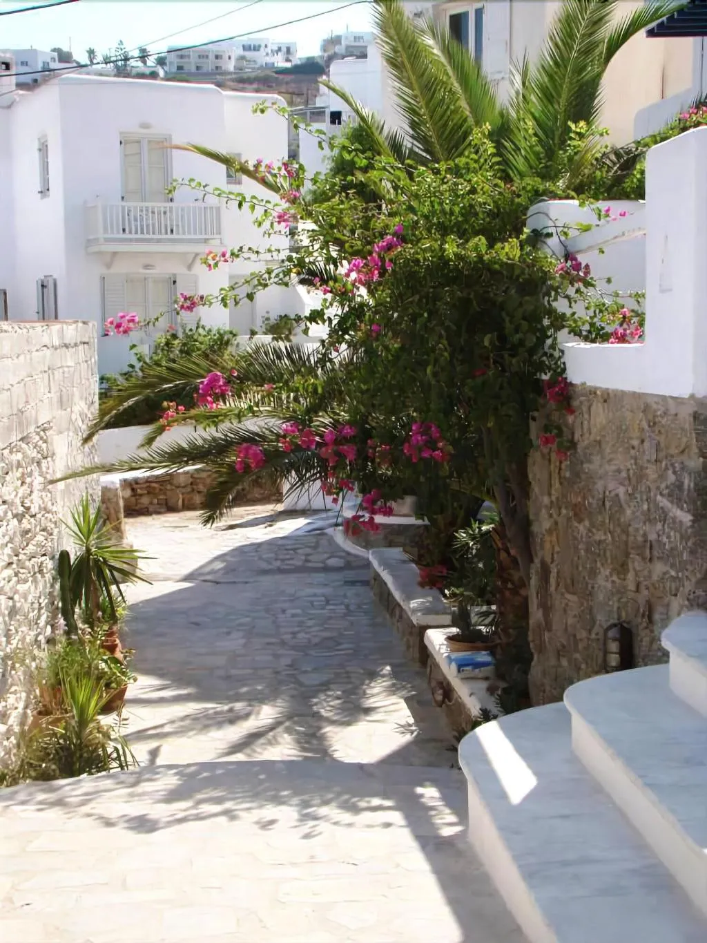 General view, Manos Rooms, Mykonos