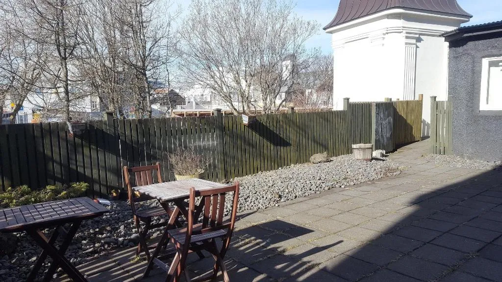 Terrace, Central Guesthouse Reykjavik, Reykjavik