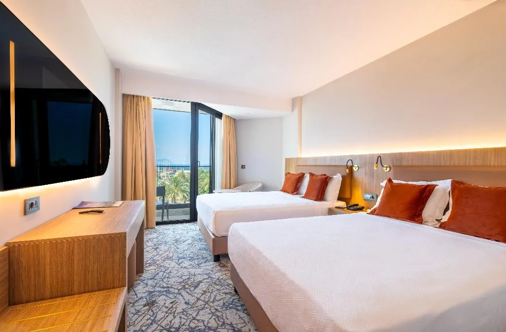 DOUBLE SEA VIEW Room, Ozkaymak Kemer Marina Hotel, Antalya