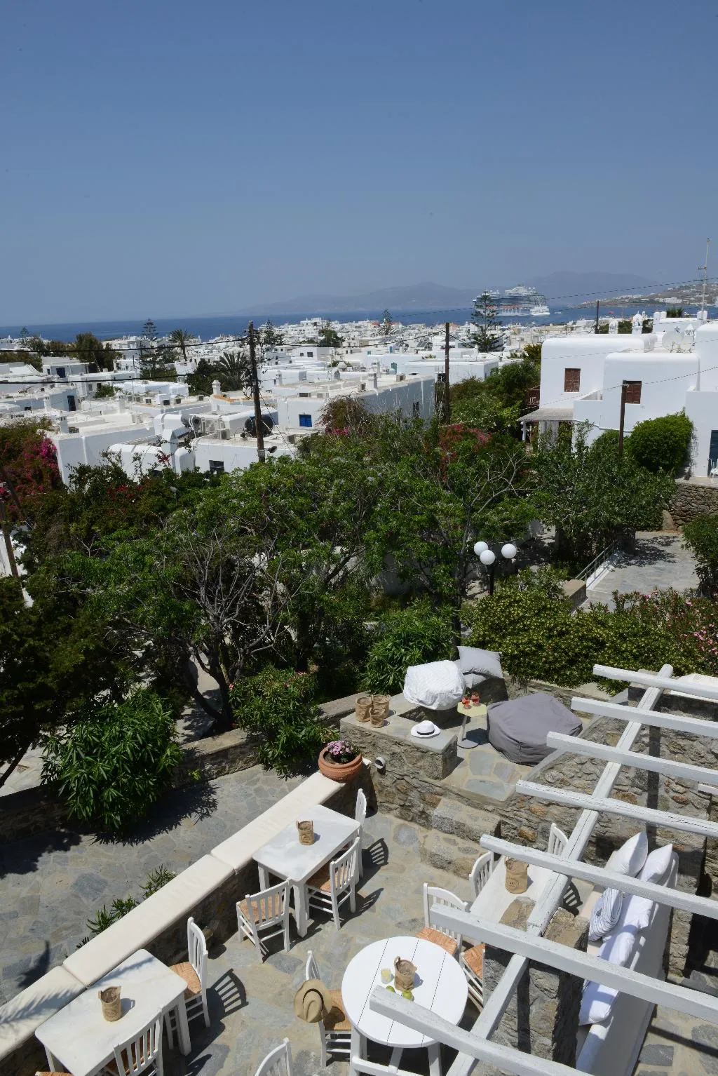 Terrace, Elena Mykonos, Mykonos