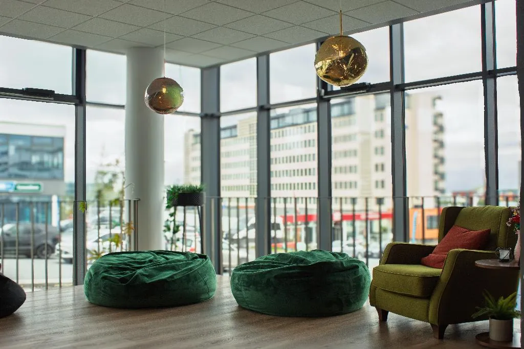 Lobby, Hotel Muli, Reykjavik