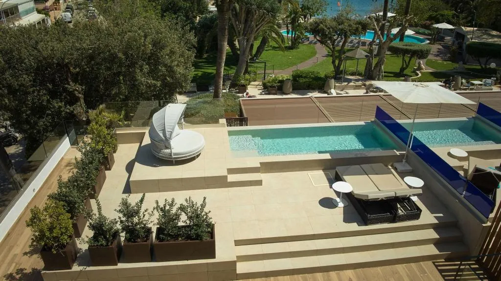 Terrace, Son Caliu Hotel Spa Oasis, Majorca