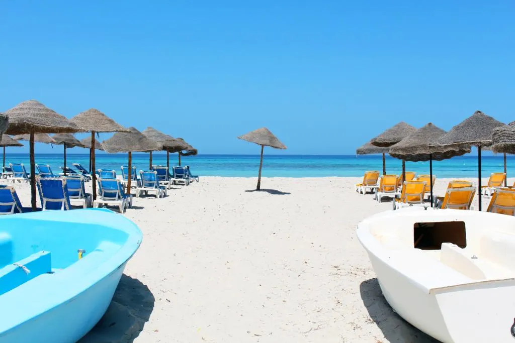 Beach, Bakour Beach by Checkin, Tunisia