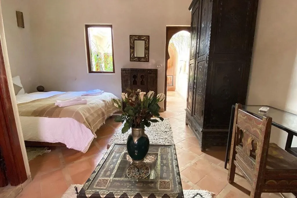 JUNIOR SUITE DELUXE QUEEN BED Room, Riad Of The Storks, Marrakech